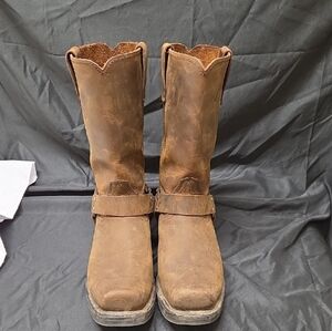 Durango Brown and Black Interior Boots